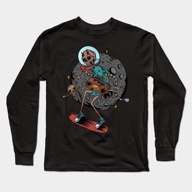 space Long Sleeve T-Shirt by KDX